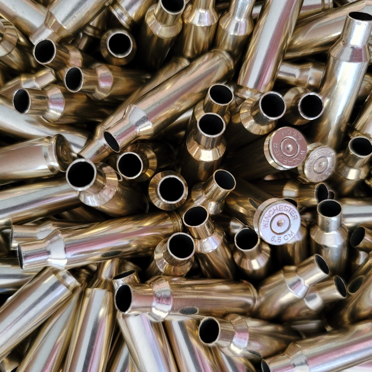 Once Fired Winchester 6.5 Creedmoor Brass 500 Count