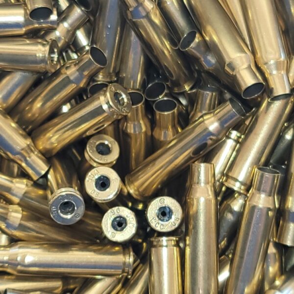 Once Fired 308/7.62x51 Military WCC 06 Headstamp Processed Brass 100 Count