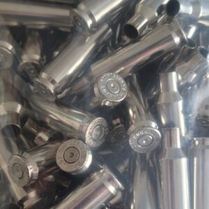 Once Fired 6.5 Creedmoor Nickel Hornady Headstamp 100 Count